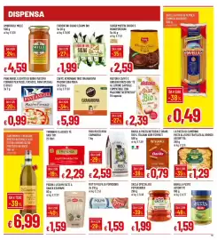 Volantino IperFamila Pagina 15: La Pasta di Camerino pasta all'uovo trafilata al bronzo assortita €1,29
