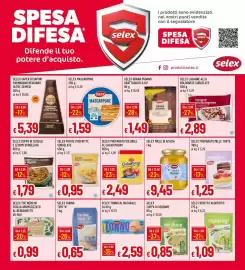 Volantino IperFamila Pagina 20: Selex zuppa di cereali e legumi €1,79, Selex miele di acacia €9,45