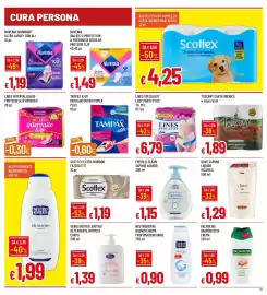 Volantino IperFamila Pagina 21: Tampax & Go €0,60, Scottex extra morbido €1,19