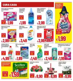 Volantino IperFamila Pagina 23: Bref WC Power Active Pino €1,89, Additivo igienizzante Omino Bianco €3,49