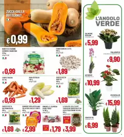 Volantino IperFamila Pagina 5: Funghi bianchi a fette €1,89, Dimmidìsi vellutata zucca e carote €2,99