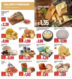 Volantino IperFamila Pagina 9: Robiola di Mastro Casaro €1,39, Formaggio Moliterno all'etto €1,98