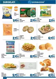 Volantino Del Prete Distribuzioni Pagina 8: Findus pisellini primavera €2,99, Orogel spinaci cubello foglia piu' €2,15