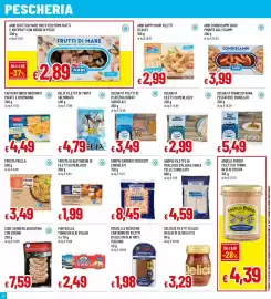 Volantino Famila Pagina 10: 10 PESCHERIA ARBI FRUTTI DI MARE MISTO PER PRIMI PIATTI E ANTIPASTI CON BRODO DI PESCE 300 g al