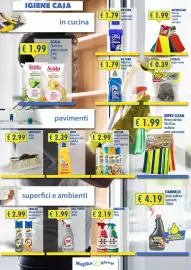 Volantino Magika Shop Pagina 4: Emulsio mangia polvere pavimenti e parquet €2,99, Nova lavaincera €2,39