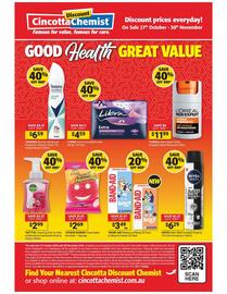 Cincotta Chemist catalogue Page 20: NIVEA Men B&W Invisible Original €6,29
