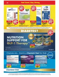 Cincotta Chemist catalogue Page 10: Chemists' Own Heartburn Relief Esomeprazole 20mg €11,99