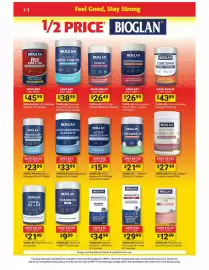 Cincotta Chemist catalogue Page 4: Bioglan Vitamin D3 €9,89, Bioglan Active Magnesium Glycinate €33,99