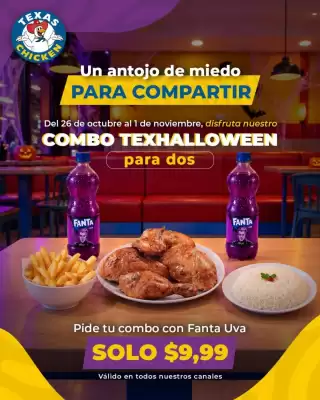 Texas Chicken (válido hasta 3-11)