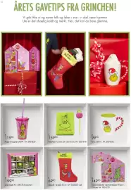 Sparkjøp kundeavis Side 16: Notatbok m/penn €159,90, Grinch Christmas Ornaments €199,90