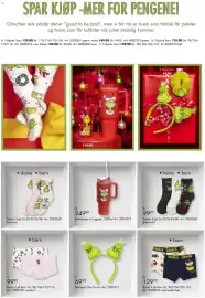 Sparkjøp kundeavis Side 8: Sokker €99,90, Hårbøyle The Grinch €69,90