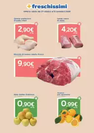 Volantino C+C Italmarket Pagina 4: Muscolo di bovino adulto fresco €9,90, Arance per spremuta €0,99