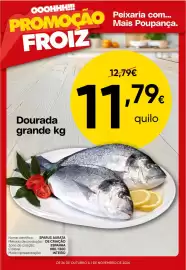 Folheto Froiz semana 44 Página 2: Dourada grande kg €11,79