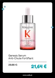 Folheto Well's Página 3: Kérastase Genesis Serum Anti-Chute Fortifiant €21,64