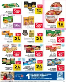 Folleto Carrefour Market Página 11: Pescanova corazones de merluza €3,92, Garofalo pasta fresca €1,74
