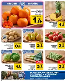 Folleto Carrefour Market Página 4: Piña DEL MONTE Selecta €1,89, Carrefour Pera Ercolina €2,29