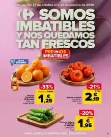 Folleto Carrefour Market Página 5: Carrefour El Mercado Naranja €1,25, Tomate ensalada €2,19