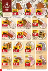 Twój Market gazetka tydzień 44 Strona 12: Parówki drobiowe €10,99, Kielbasa żywiecka extra €14,99