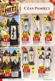 Twój Market gazetka tydzień 44 Strona 2: Znicz TM-149 R-MAX €11,99, Znicz TM-85 Wazon Fala R-MAX €11,99