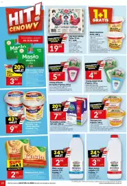 Twój Market gazetka tydzień 44 Strona 22: Śmietanka Łowicka 30% UHT €7,99, Twaróg wiejski klinek Piątnica €4,99