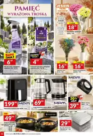 Twój Market gazetka tydzień 44 Strona 34: Czajnik bezprzewodowy MPM €69,99, Frytkownica bez tłuszczowa MPM €199,99
