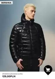 Bershka gazetka tydzień 43 Strona 5: Ultralekka pikowana kurtka Bershka €129,00