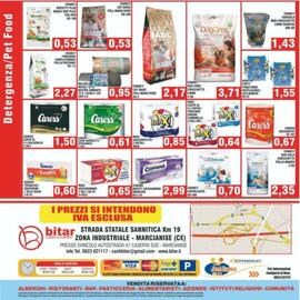 Volantino Bitar Pagina 24: Rolsac rotoli 18 pz €0,95, Maxi carta igienica €0,64