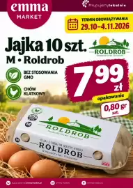 EMMA market gazetka | Market Strona 5: Jajka kurze M Roldrob €7,99