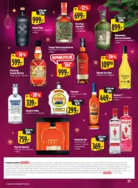 Albert leták | Supermarket Strana 35: Absolut Vodka 700ml €339,00, Bumbu Rum 40% €999,00