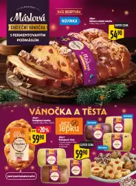 Albert leták | Supermarket Strana 37: Albert Bezlepková vánočka balená €59,90, Albert Máslová sváteční vánočka €54,90