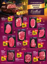 Albert leták Strana 17: Excellent Rib Eye steak s tymiánem €219,00, Excellent Hovězí Rump steak €199,00