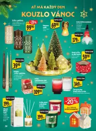 Albert leták Strana 30: Svícíka vonná s dřevěným knotem €199,00, Svíčka s potiskem €99,90