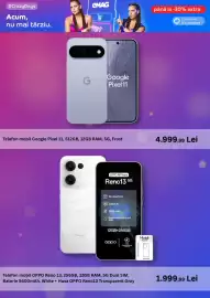 Catalog Emag Pagină 5: Google Pixel 11 €4.999,99, Oppo reno13 €1.999,99
