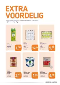 Van Hoeckel folder Pagina 13: Prominent appelsap €1,50, Meyerij roomboter cups €12,24