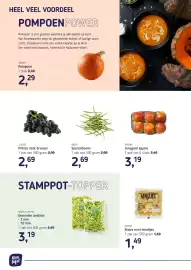 Van Hoeckel folder Pagina 2: Sperziebonen €2,69, Pitloze rode druiven €2,69