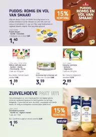 Van Hoeckel folder Pagina 5: Campina roomboter €2,89, Zuivelhoeve volle proteïne yoghurt en -vla €1,95