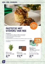 Van Hoeckel folder Pagina 8: HEEL VEEL VOORDEEL aan A tafel Bestel gemakkelijk hier PASTEITJE MET STOVERIJ VAN REE
