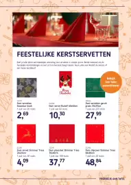 Van Hoeckel folder Pagina 9: Duni slipcover Shimmer Trees €48,84, Duni servet Shimmer Trees €4,09