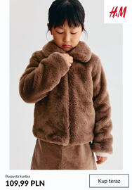 H&M gazetka tydzień 44 Strona 10: Puszysta kurtka H & M €109,99