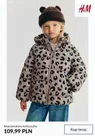 H&M gazetka tydzień 44 Strona 2: Nieprzemakalna kurtka puffer H & M €109,99