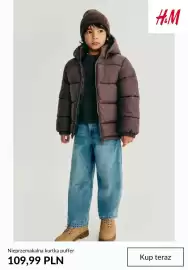 H&M gazetka tydzień 44 Strona 3: Nieprzemakalna kurtka puffer H & M €109,99