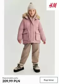 H&M gazetka tydzień 44 Strona 4: Nieprzemakalna parka H & M €209,99