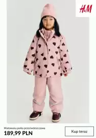 H&M gazetka tydzień 44 Strona 6: Watowana parka przeciwdeszczowa H & M €189,99