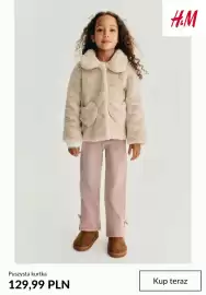 H&M gazetka tydzień 44 Strona 7: Puszysta kurtka H & M €129,99
