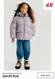 H&M gazetka tydzień 44 Strona 8: Nieprzemakalna kurtka puffer H & M €169,99