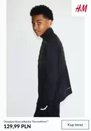H&M gazetka tydzień 44 Strona 9: Ocieplana bluza piłkarska ThermoMove H & M €129,99