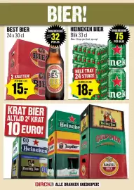 Dirck 3 folder week 44 Pagina 13: Best bier €15,00, Heineken bier €18,00