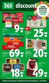 Coop 365 tilbudsavis uge 44 Side 1: Coop hakket grisekød 8-12% eller julemedister €20,00