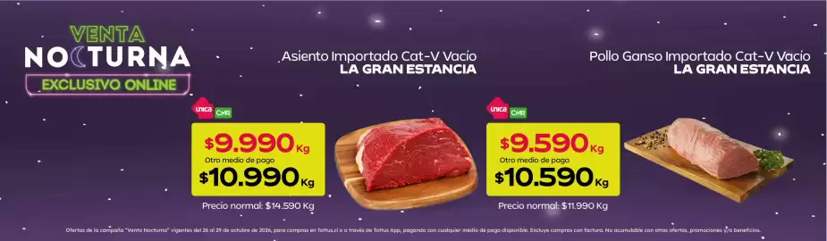 Catálogo Tottus Página 1: Atún medio de pago €10.990,00, Otro medio de pago €9.590,00