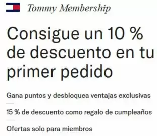 Catálogo Tommy Hilfiger Página 1